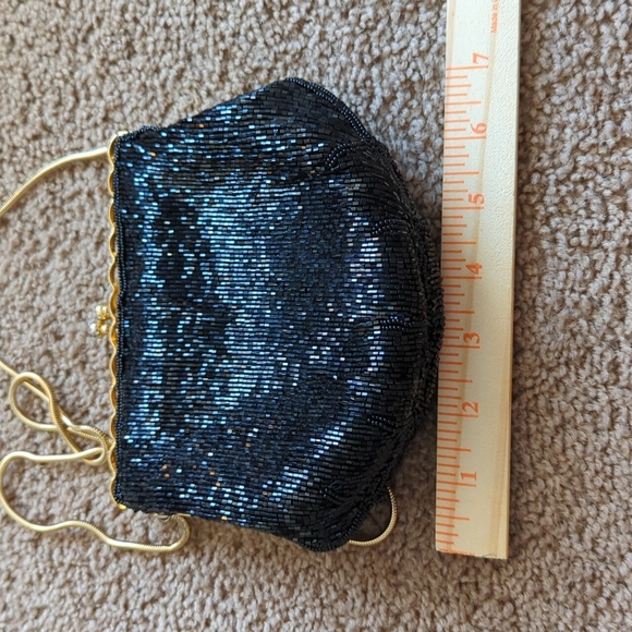 Magid black bag with gold trim - Picture 4 of 5